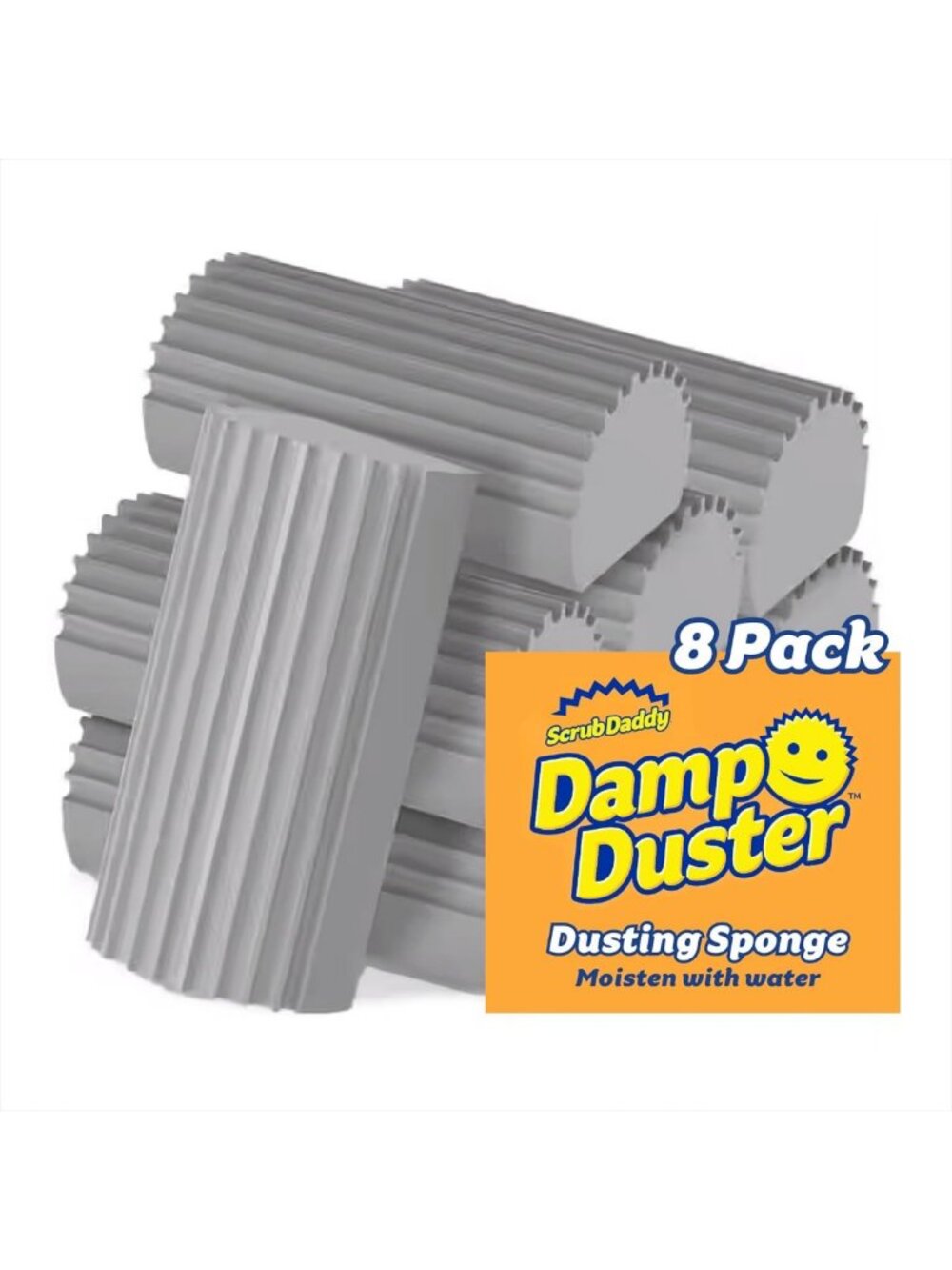 Reusable Dusting Sponges (8 Count) - Versatile Household Duster for Vents